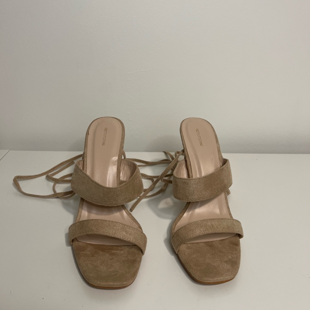 Pretty little thing 4 inch size 5 heels